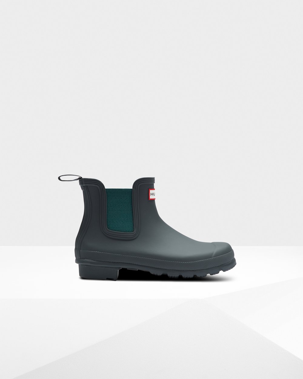 Chelsea Boots Dames - Hunter Original - Diep Groen - 06OAIVELW